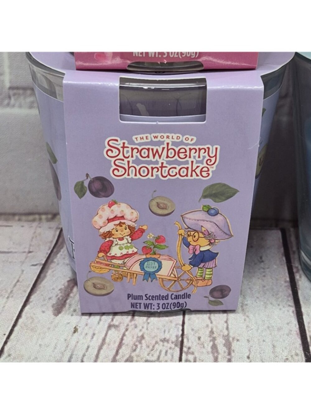 The World Of Strawberry Shortcake 3 Oz Candles Lot Of 4 Different Scents - Picture 2 of 9